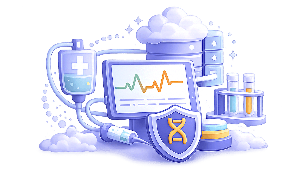 Healthcare and life sciences overview diagram